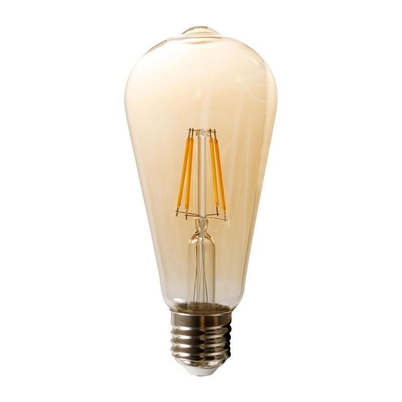 Ampoule led 4w E27 AMBRE Longue