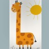 Lampe à poser "girafe"