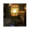 Lampe Lanterne losange noir