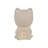 Lampe d'ambiance chaton blanc led