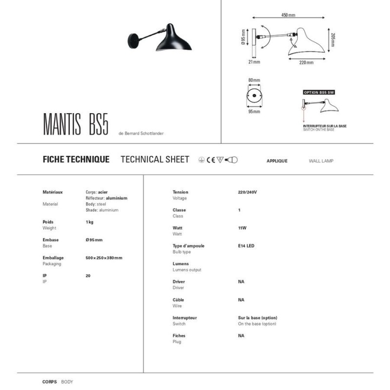 Applique Mantis BS5