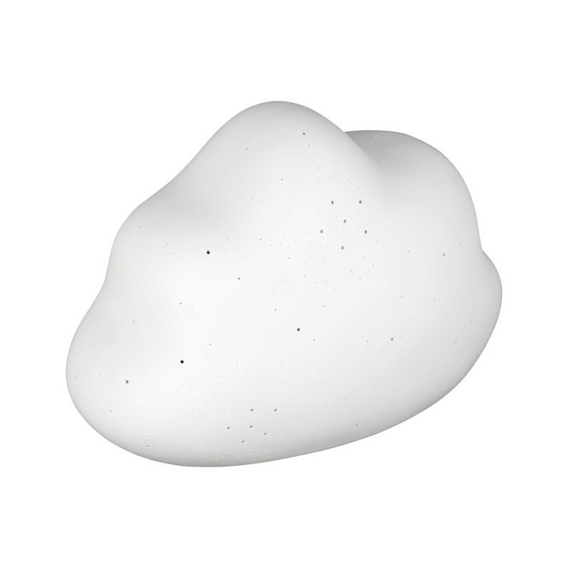 Lampe d'ambiance led nuage blanc en porcelaine