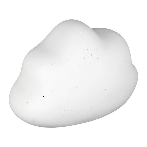 Lampe d'ambiance led nuage blanc en porcelaine