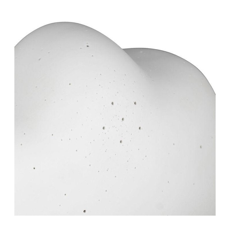 Lampe d'ambiance led nuage blanc en porcelaine