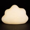 Lampe d'ambiance led nuage blanc en porcelaine