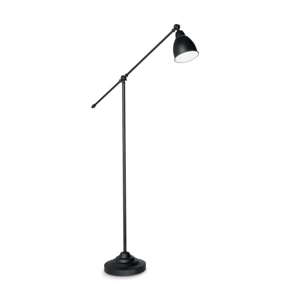 Lampadaire orientable Newton Noir