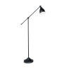 Lampadaire orientable Newton Noir