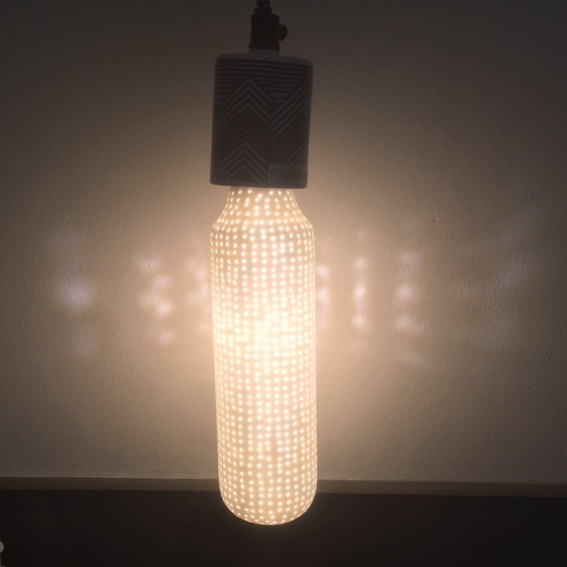 Lampe ampoule céramique longue