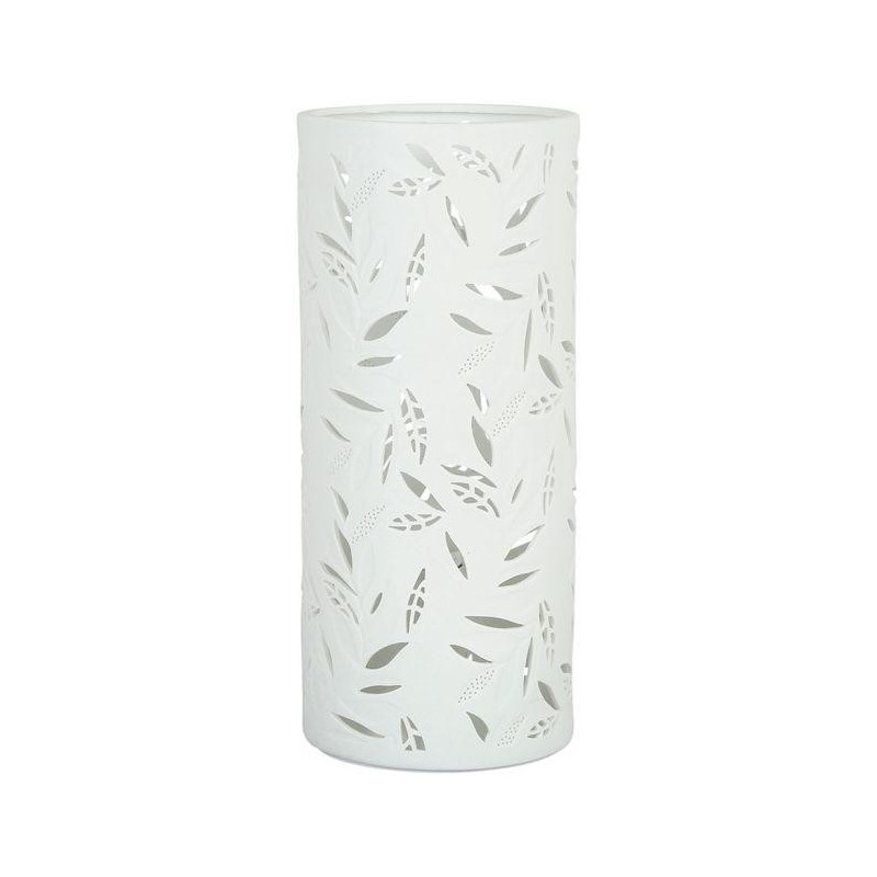 Lampe Exaltation blanche en porcelaine