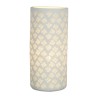 Lampe Lumi blanche en porcelaine