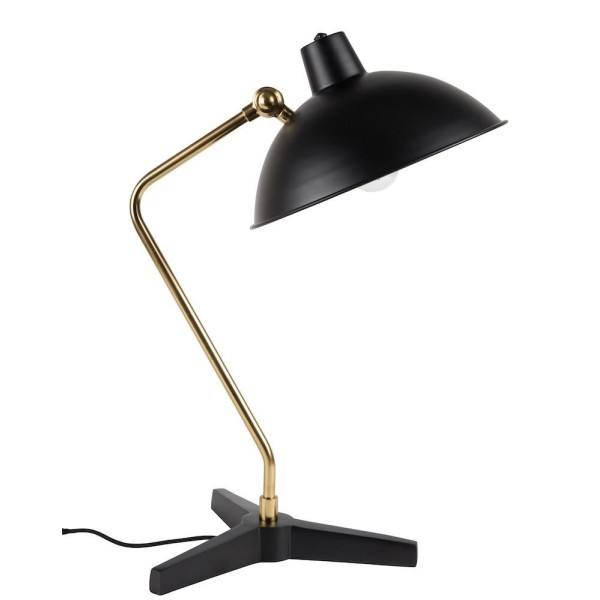 Lampe de bureau noire DEVI