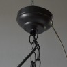 Suspension Gardena, large chapeau en fil de fer. Chehoma