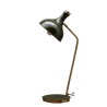 Lampe de bureau verte et dorée Olive