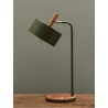 Lampe de bureau verte Olive