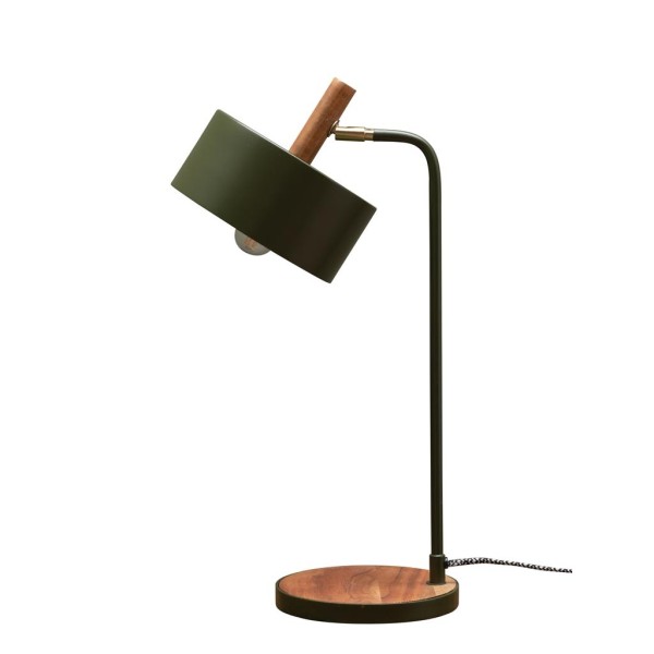 Lampe de bureau verte Olive