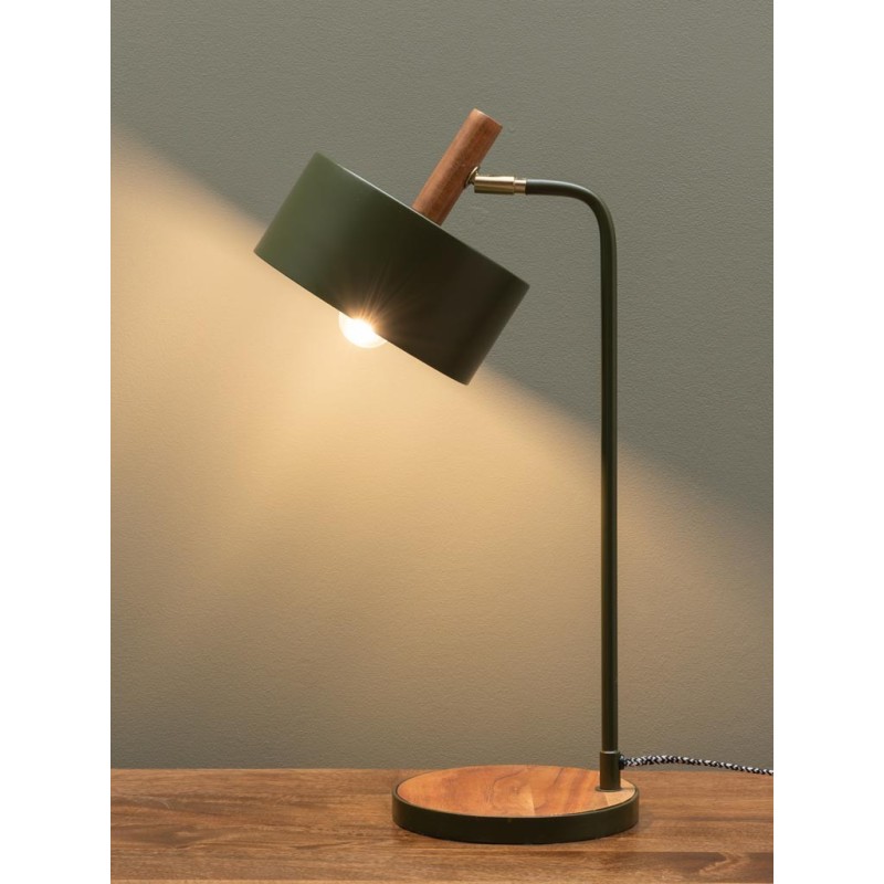 Lampe de bureau verte Olive