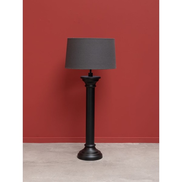 Lampe haute cylindre noir (45) A/J classique