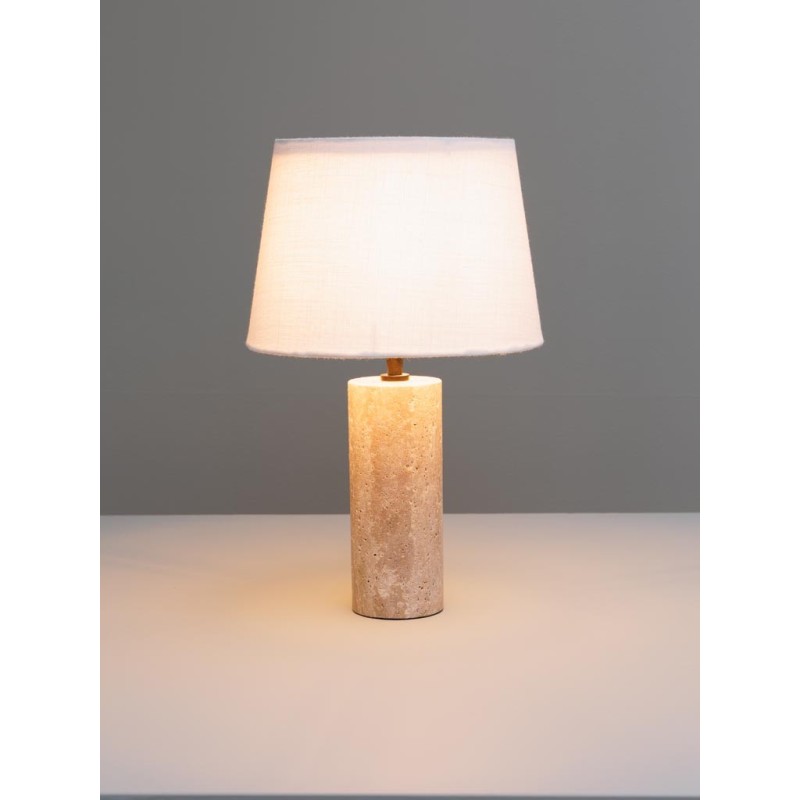 Lampe à poser base beige