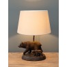 Lampe à poser beige ours