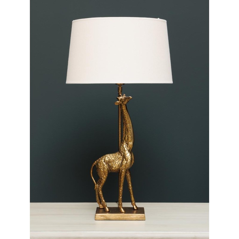 Lampe à poser Girafe dorée