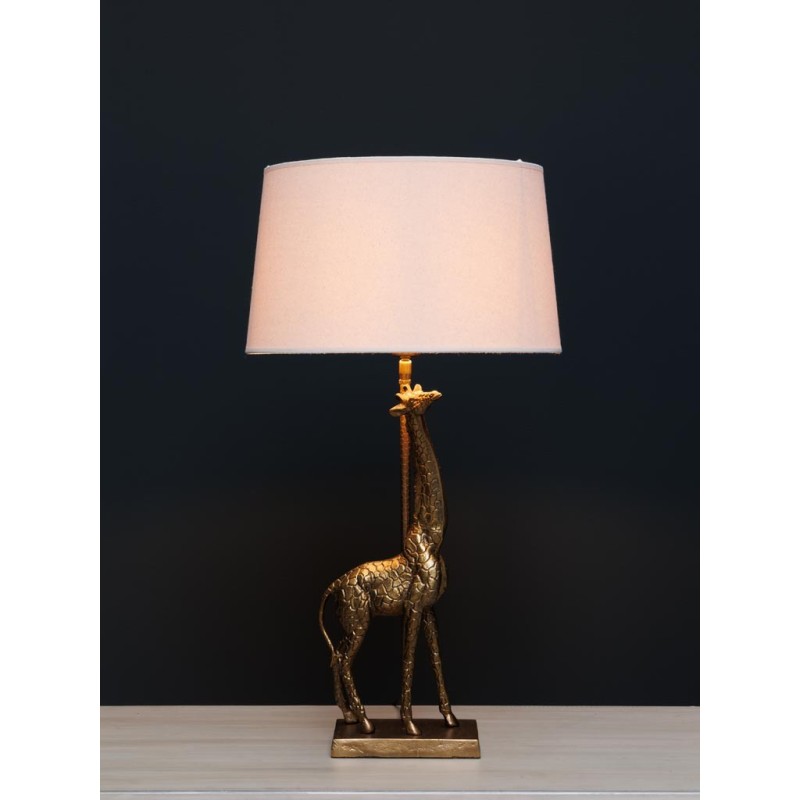 Lampe à poser Girafe dorée