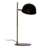 Lampe de bureau émaillée noire