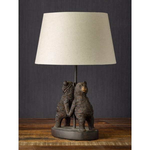 Lampe à poser ours dos à Dos