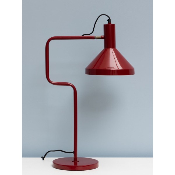 Lampe de bureau rouge Baltimore