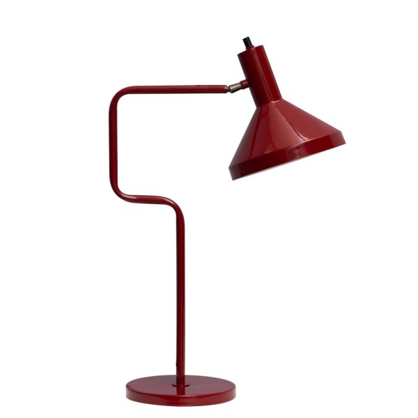 Lampe de bureau rouge Baltimore