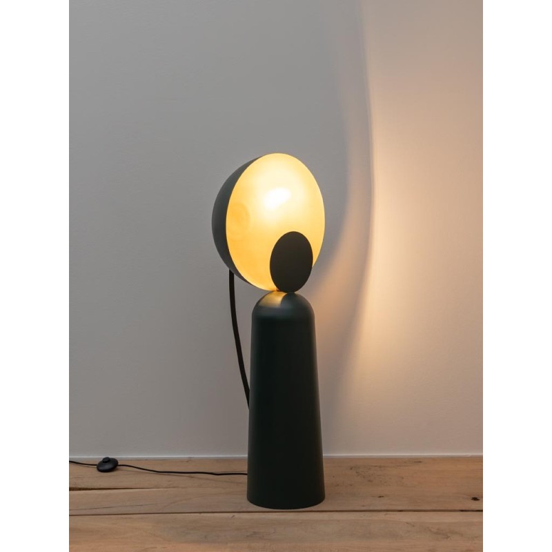 Lampe sur pied verte Hops