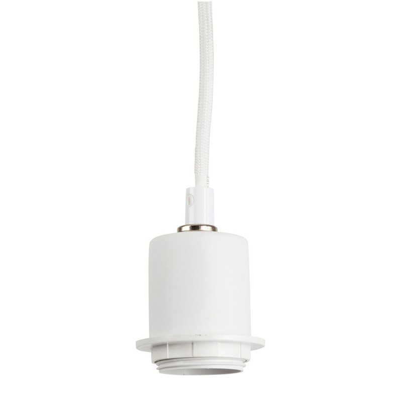 CORDON ELECTRIQUE SUSPENSION BLANC D6.5