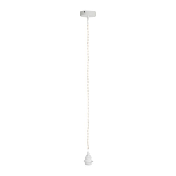 CORDON SUSPENSION TORSADE ELECTRIQUE NAT L90CM