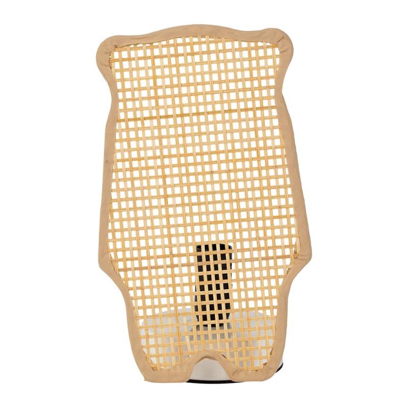 LAMPE OURS SONGES NATUREL 14X11XH24CM