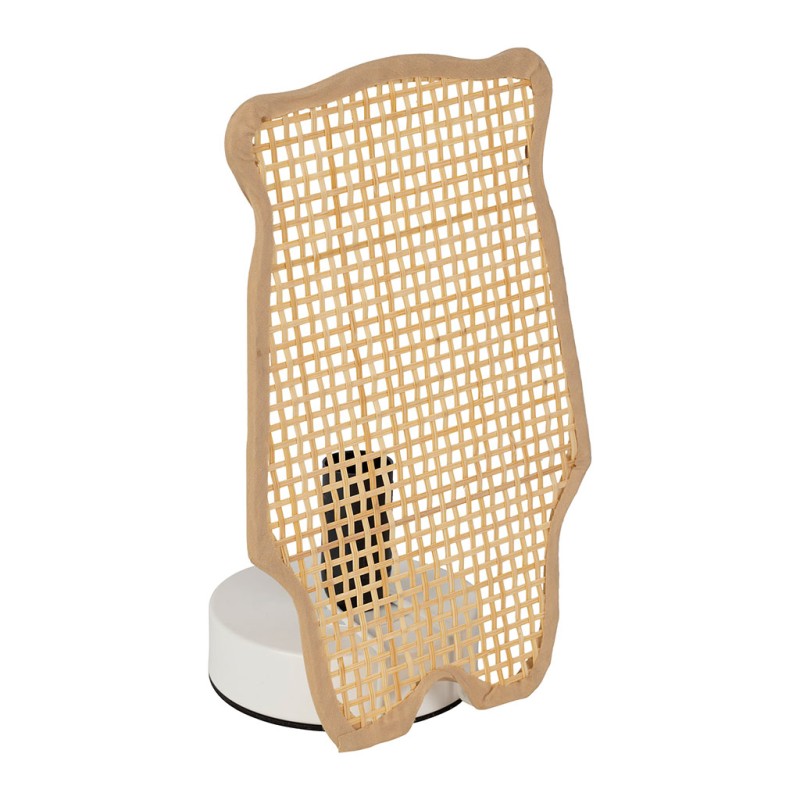 LAMPE OURS SONGES NATUREL 14X11XH24CM