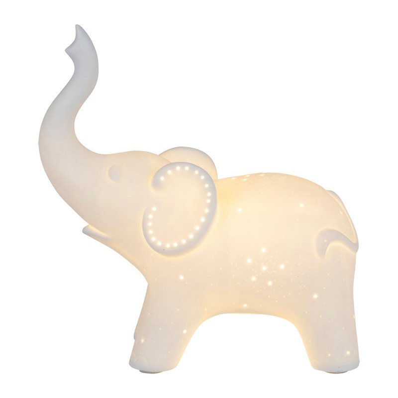 LAMPE LED ELEPHANT 20.5 X 10.5 X H21CM