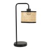 LAMPE BALAMEA NOIR 24 X 16 X H47CM - E27