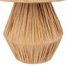 LAMPE CALYP NATUREL D38XH41CM RAPHIA+FER