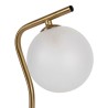 LAMPE ARDECOR DORE+BLANC 20X15XH37CM-G9