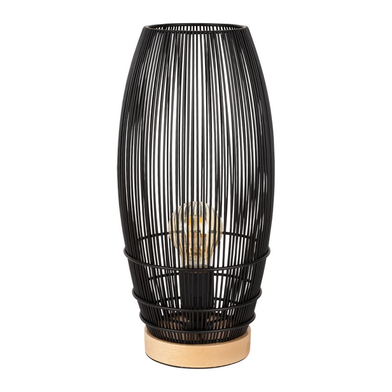 LAMPE FERLINE NOIR D16.5 X H36.5CM