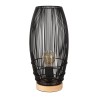 LAMPE FERLINE NOIR D16.5 X H36.5CM