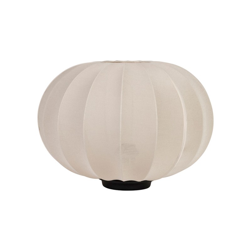 LAMPE KLOSEN BEIGE D31.5XH24.5CM COTON MODAL+SAPIN