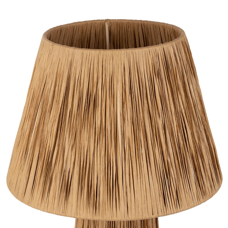 LAMPE N/ELECTRIQUE CALYP NATUREL D29XH45CM RAPHIA