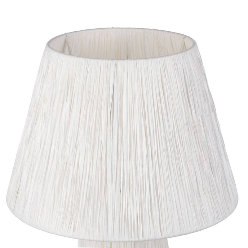 LAMPE N/ELECTRIQUE CALYP BLANC D29XH45CM PAPIER