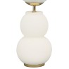 LAMPE ARDECOR ECRU D17XH45CM FER