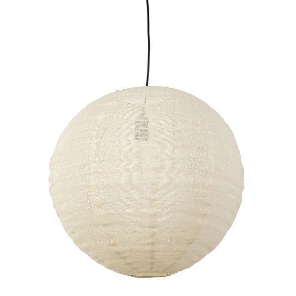 SUSPENSION RAMILLE ECRU D50X48.5CM JUTE+FER