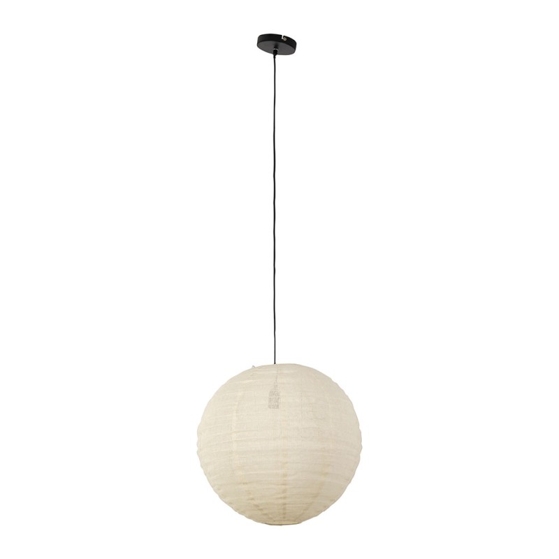 SUSPENSION RAMILLE ECRU D50X48.5CM JUTE+FER