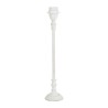 PIED LAMPE GUSTAVE BLANC D8 X H38CM