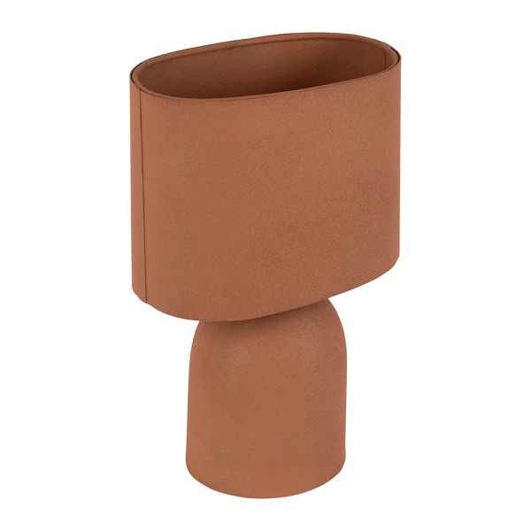 LAMPE TERREA TERRACOTTA 23X15XH34.5CM FER