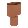 LAMPE TERREA TERRACOTTA 23X15XH34.5CM FER