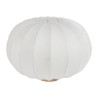 LAMPE AURORE ECRU D40XH28.5CM COTON MODAL+SAPIN